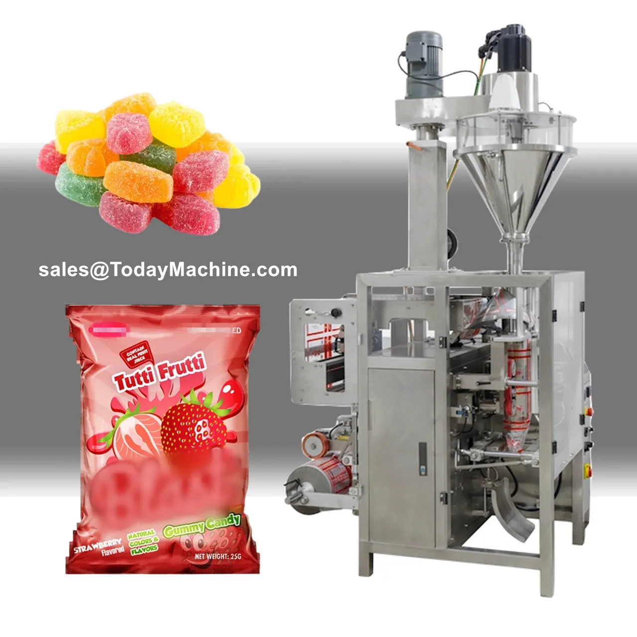 Automatic Multi-functional Sachet Spice Milk Powder Collar Type Vertical Forming Filling Sealing Packing Machine