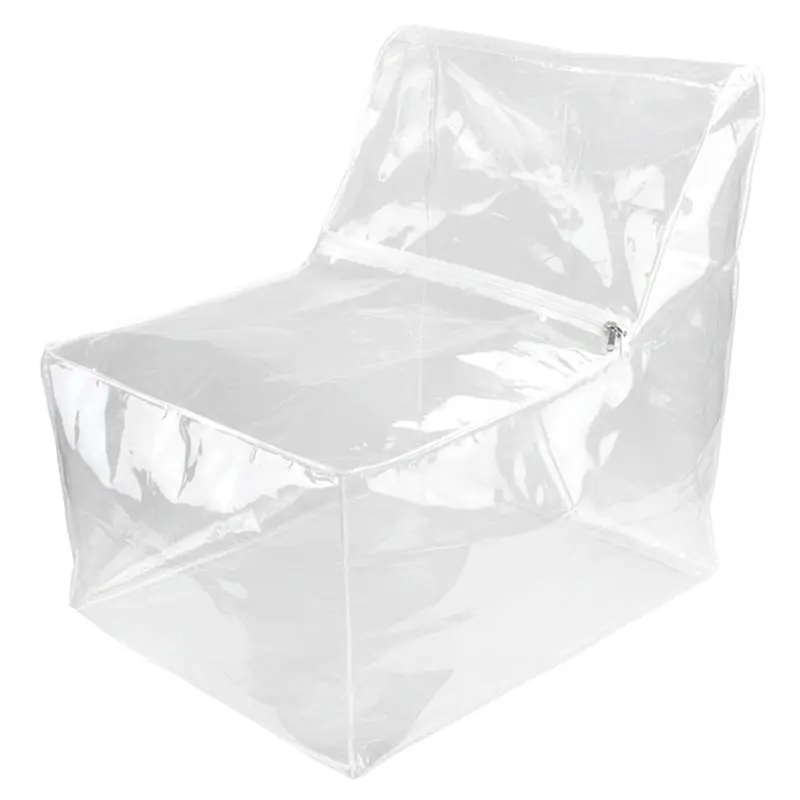 

Детский стул-органайзер A76X-PVC 2-в-1: прозрачный стул-сумка и ящик для хранения