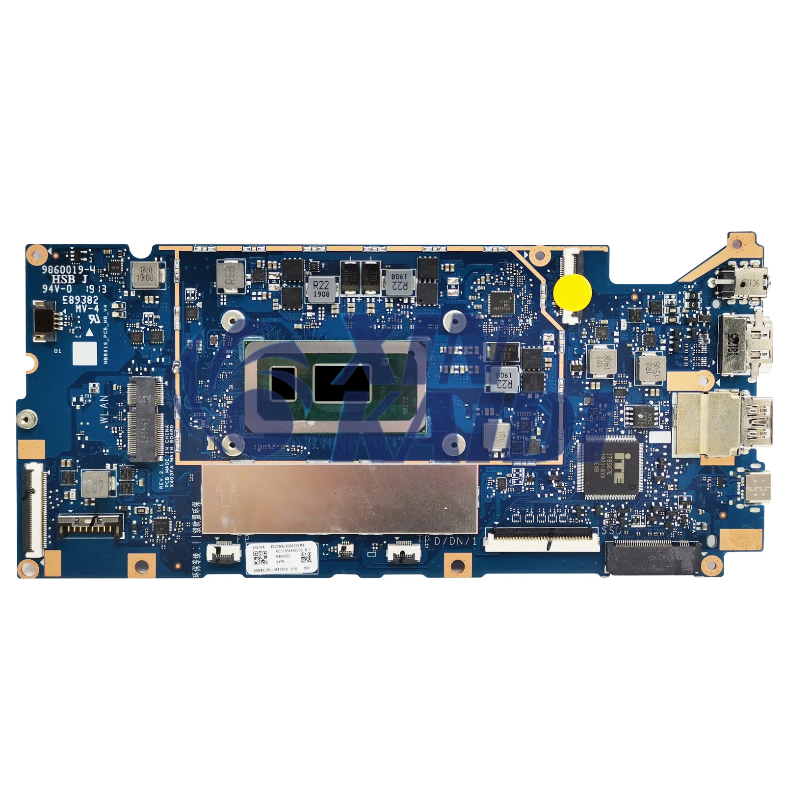 X403FA Notebook Mainboard For ASUS VivoBook-14 X403 X403F L403FA L403FAC X403FAC Laptop Motherboard With i3 i5 i7-8th 4G 8G 16G