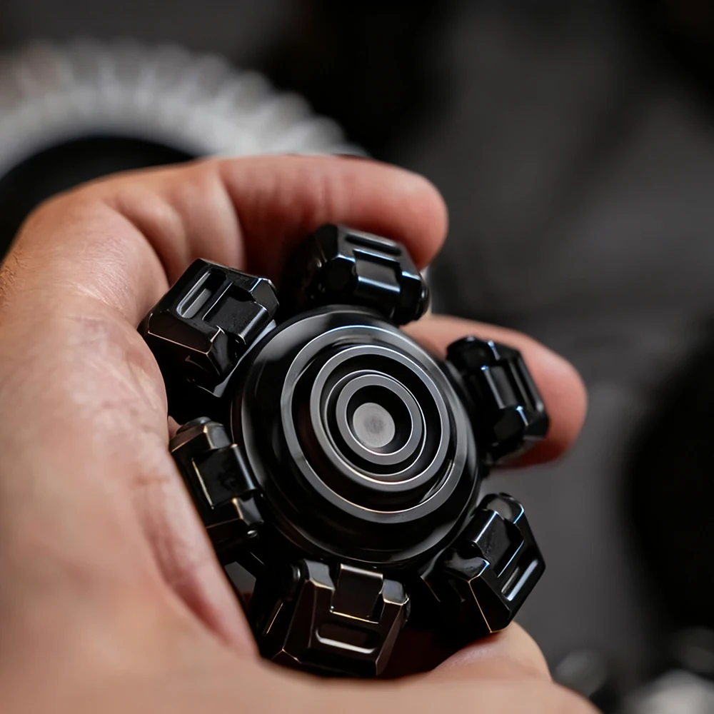 FUSHI EDC MACHINARIUM-X Fidget Spinner Otwarty Gyroskop Paznokciowy Zabawka Antystresowa Fidget Toy dla Dorosłych Oryginalne Projekty Gadżet Redukujący Lęk