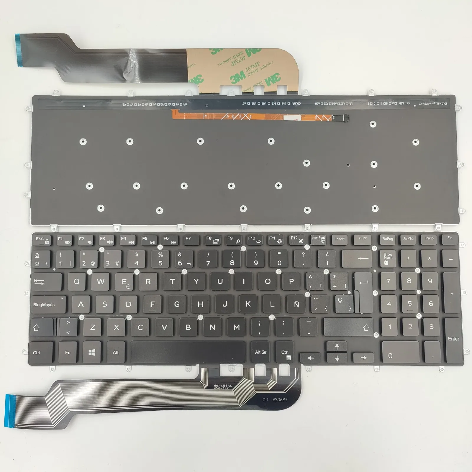 SP Laptop keyboard for Dell Inspiron 15-7566 7567 7568 7577 5567 5583 P65F