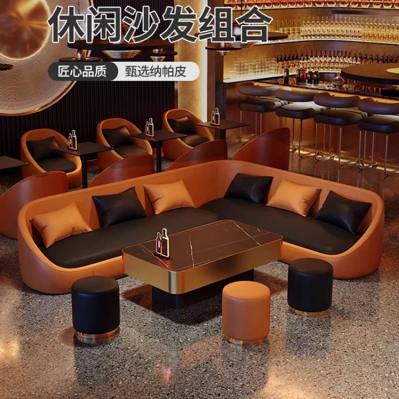 Customized Private KTV Sofas,Commercial Reception Booths Coffee Shops Tables and Chairs,  ソファ