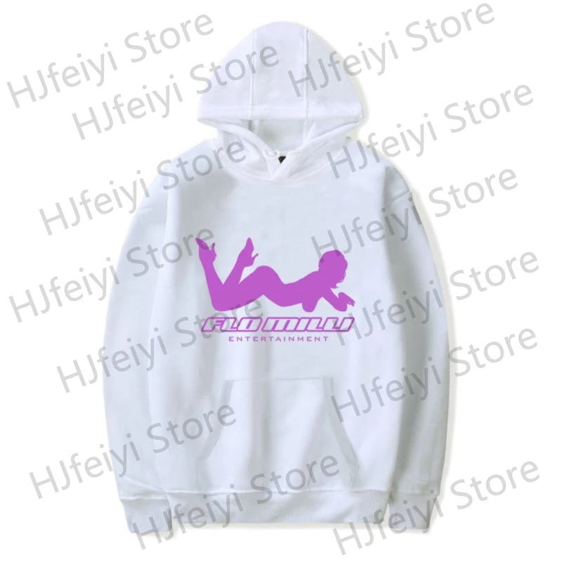 Flo Milli ENTERTAINMENT Hoodies Merch For Men/Women Unisex Casuals Cosplay Winter Long Sleeve Sweatshirt Hooded