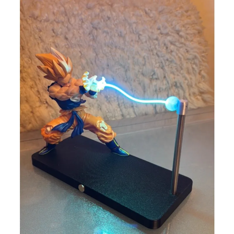 Bandai Dragon Ball Anime Sonne WuKong Nikolatoy Figur Kamehameha Magnetische Nachtlicht Modell Ornament Puppe Schreibtisch Dekoration Spielzeug Geschenk
