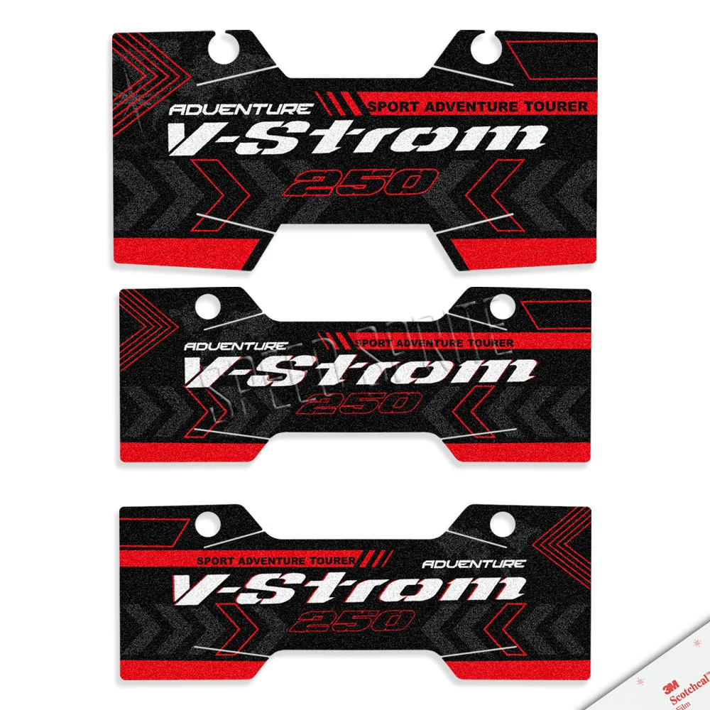 Motorcycle side box decal waterproof cover box sticker Protect 3M Accessories For Suzuki VSTROM DL250 V-Strom250