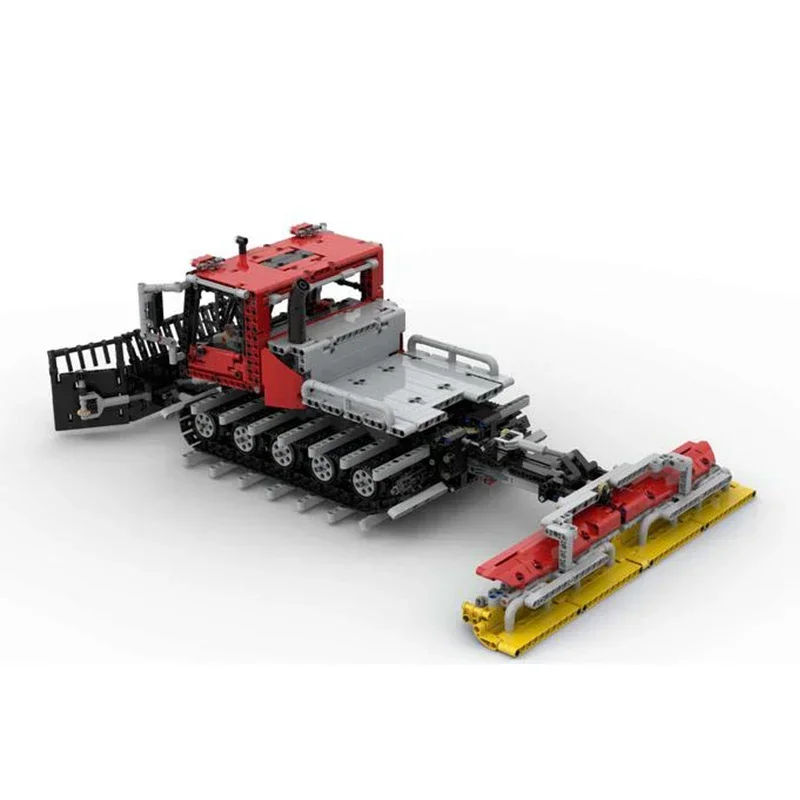 YcmocBricks Moc Bouwstenen Mechanisch Model Serie Grote Sneeuwploegen Technologie Bricks DIY Speelgoed Voor Kinderen Kinderen Geschenken