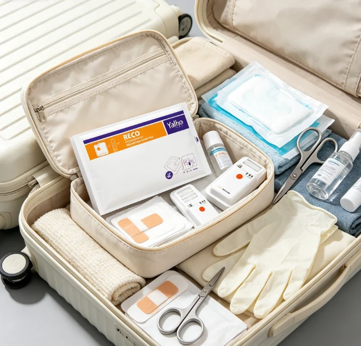 Professional NPWT Pump Negative Pressure Wound Therapy VAC System Portable Rechargeable with 20PCS Disposable Dressing Kit