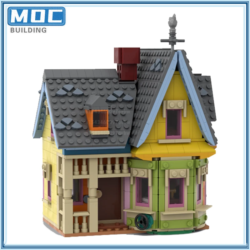 Movie Series Scense Model UpHouse modular modifications Building Blocks DIY Assembly  Street View Children Toy Holiday Gifts