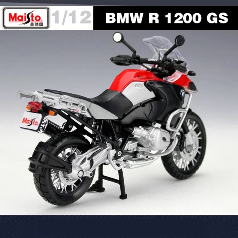 Maisto 1:12 BMW R1200 GS Alloy Racing Motorcycle Model High Simulation Diecast Street Sports Motorcycle Model Gifts Toys Boys