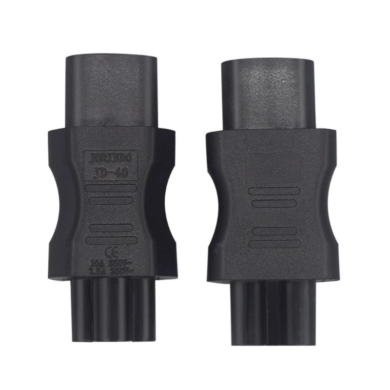 C7 to C8 Straight Adapter Male to Female Adapter C7 to C8 Adapter Cable Adapter C8 to C13/C8 to C15/C8 to C5 Compact- F19E