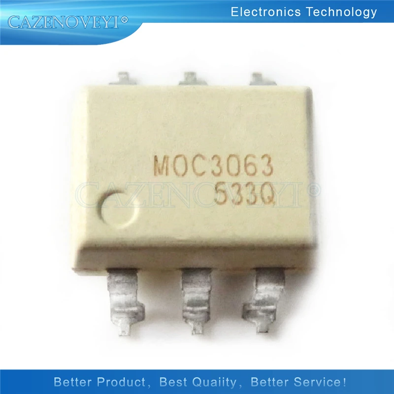 10pcs/lot MOC3063 3063 SOP-6 In Stock