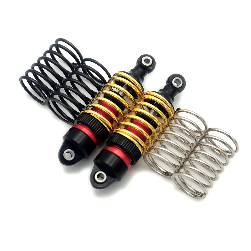 Aluminum Shocks Absorber Dampers Filled Oil with 1.5mm 1.4mm 1.3mm Springs for Traxxas 1/16 Mini E-Revo Slash Summit 7061 7061X