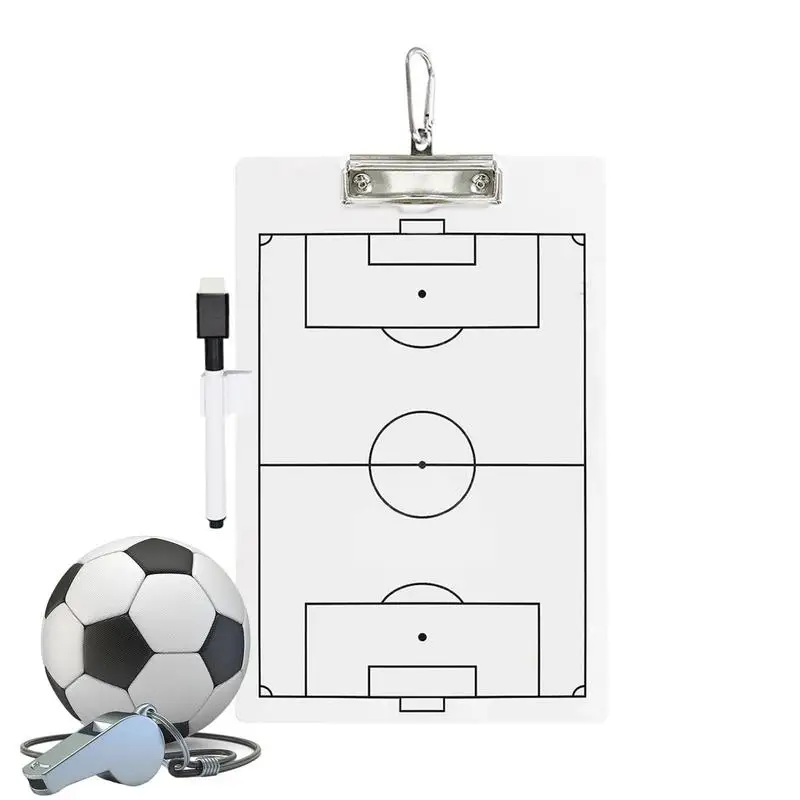 

Football Coaching Board Soccer Clipboard For Coaches Football White Board Soccer Tactics Board With Erasable Pen For Competition