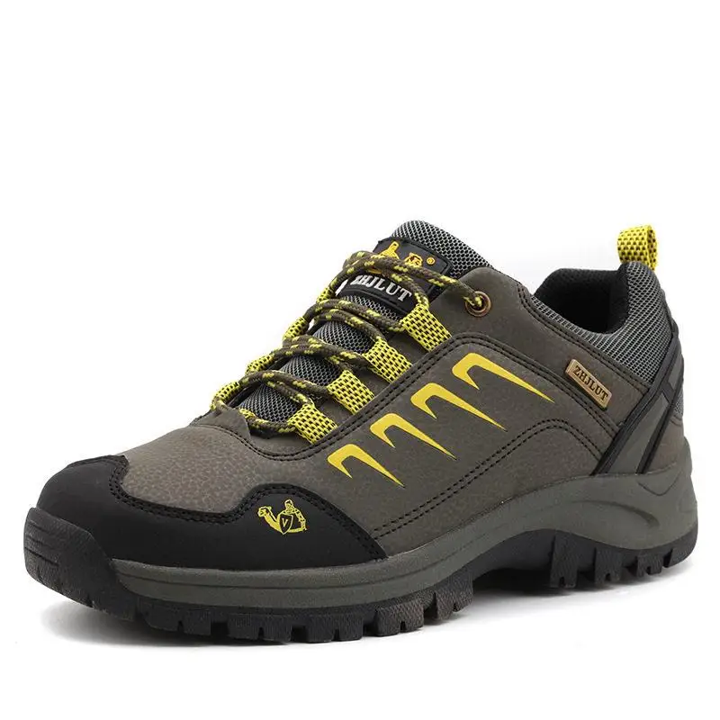 Outdoor Waterproof Climbing Shoes Couple Style Sports Shoes Wear-Resistant Low Help Height for Men in Mountain Climbing And C...
