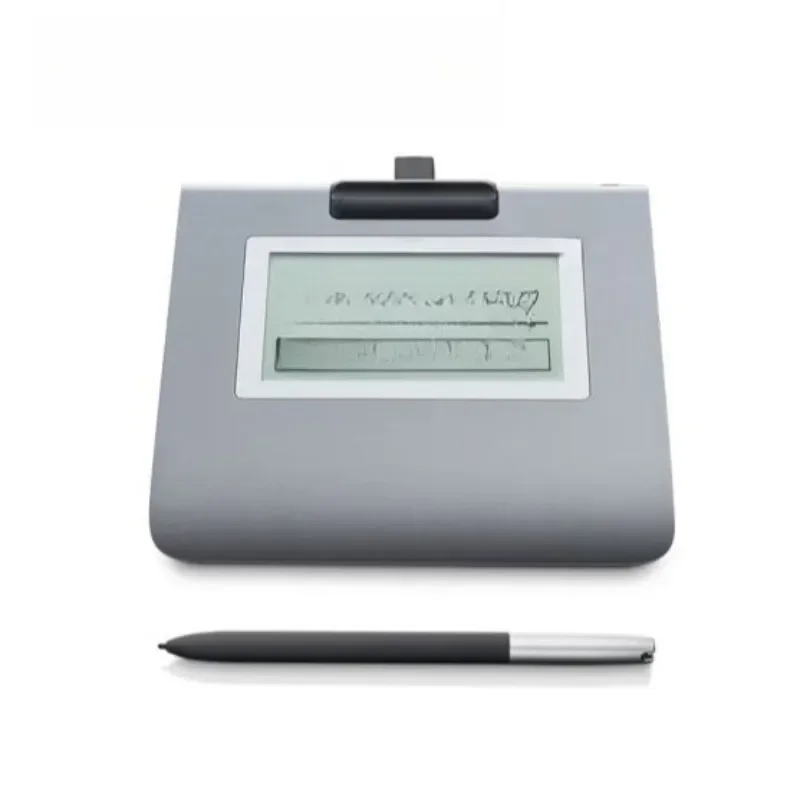 لوحة التوقيع الإلكترونية STU-430 توقيع مكتوب بخط اليد شاشة LCD توقيع صناعة الكتابة اليدوية الأصلية