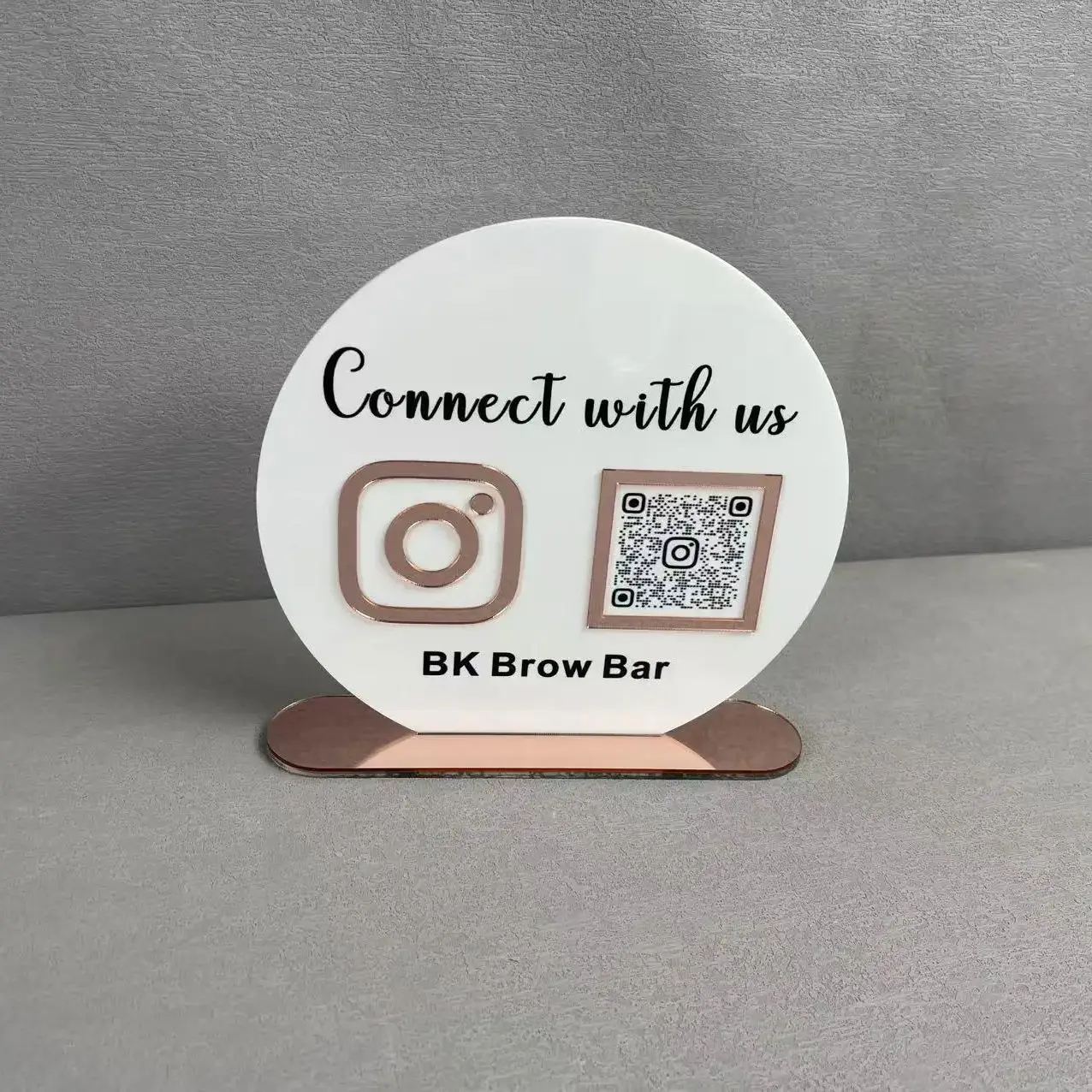 قم بتخصيص الوسائط الاجتماعية الخاصة بك، رمز الاستجابة السريعة، علامة Instagram، علامات التجميل