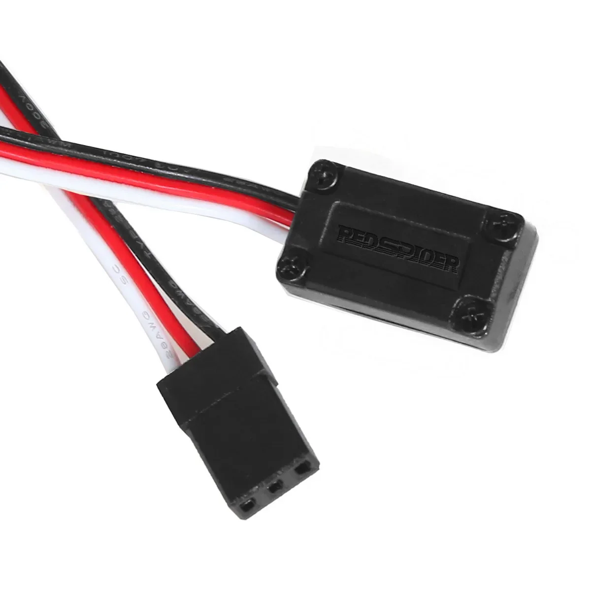 Cable de Control remoto paralelo Y line de 1 a 4, Cable extensor de luces de servoventilador para coche Futaba JR RC HSP TRX4 Axial SCX10 TAMIYA
