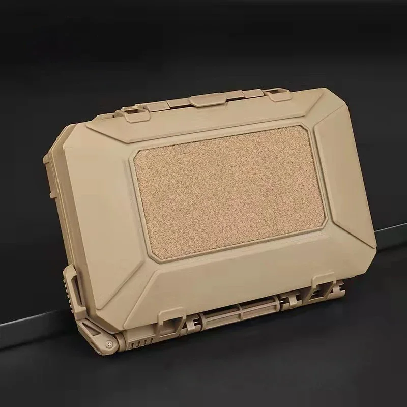Lockable Waterproof Outdoor Tactical Storage Box Military Molle Hard Shell Gun Hunting Accessories Carry Case for Equipments