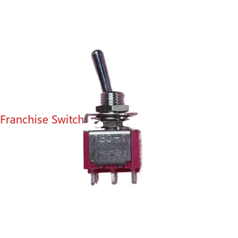 

10PCS Button switch T8012-SEBQ SH toggle 6 pins 2 gears T80-T
