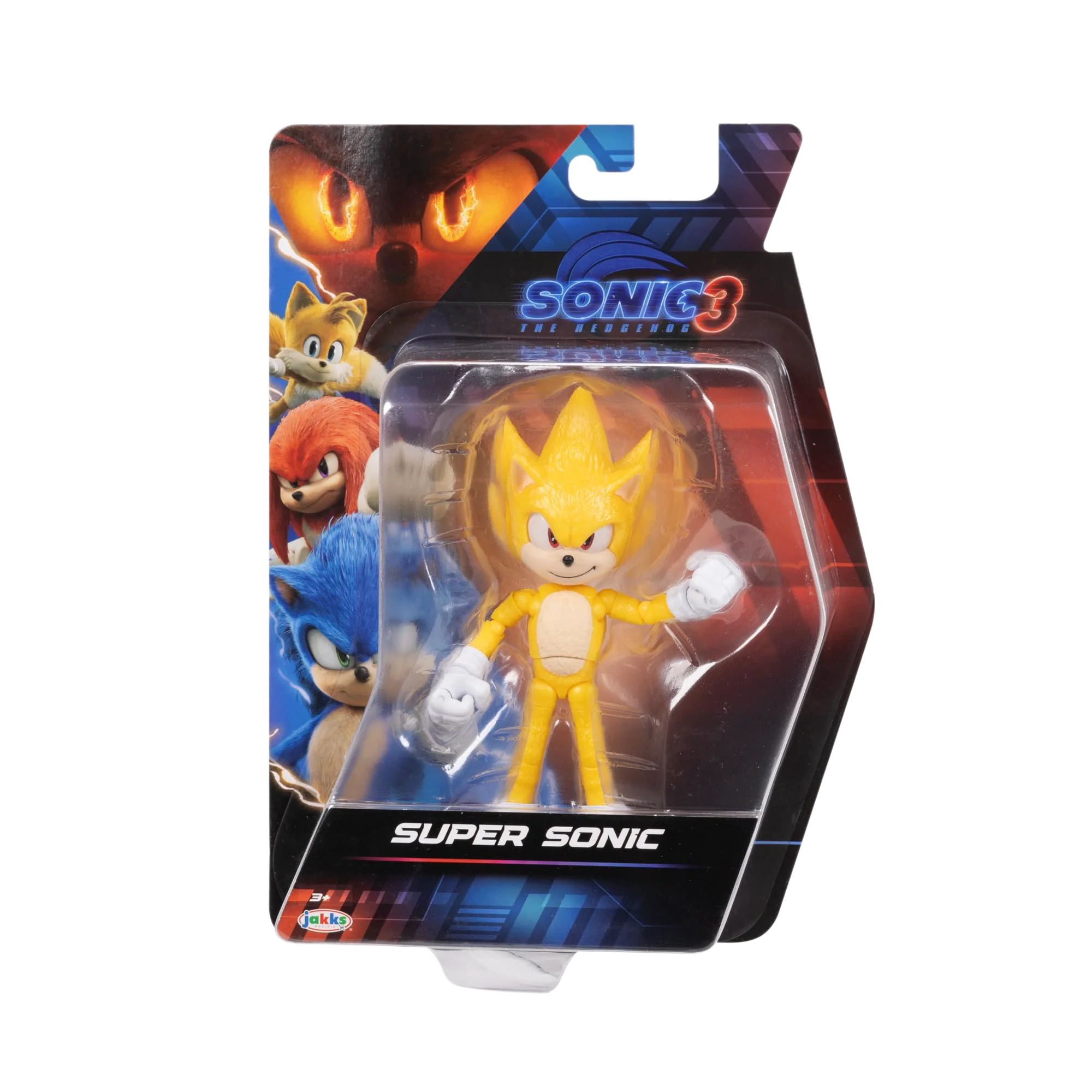 Sonic The Hedgehog 3 Movie Action Figures - 5-Inch Super Sonic The Hedgehog Collector Toy Figure Collectible Birthday Gifts - view 2
