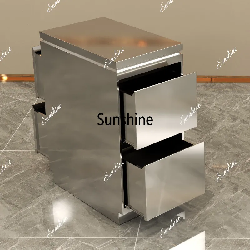 Hair tool cabinet Special storage for hair salon Stainless steel hair cutting cabinet