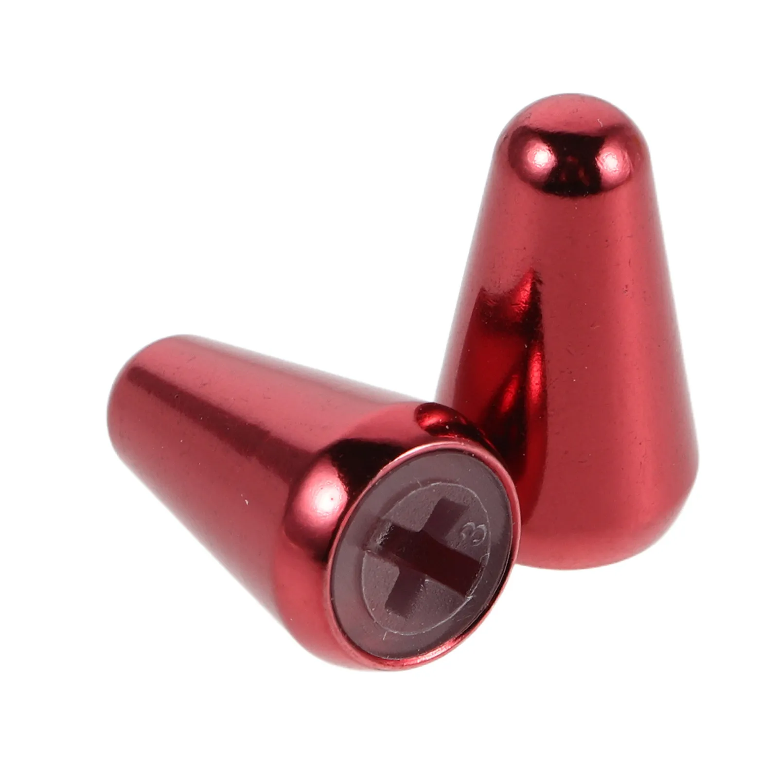 2 Pcs Guitar Gear Knob Replacement 3/5 Way Toggle Tip Accessory Switch Cap Electric Part Knobs Tips