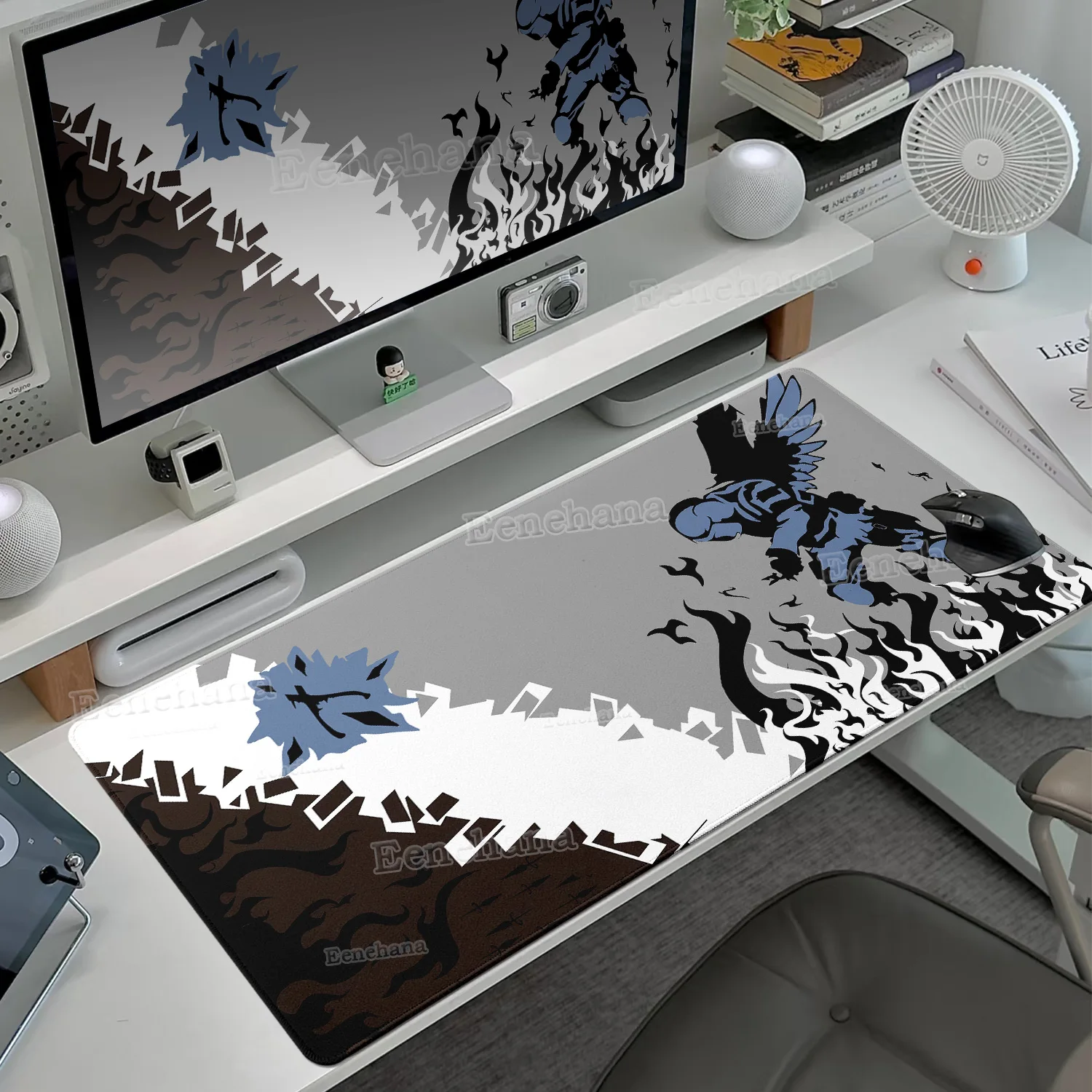 

Large Gamer CS GO Mouse Pad HD Print Office Keyboard Expansion Pad XXL Desktop Gaming Pc Samurai Setup Gaming Decoration Carpets
