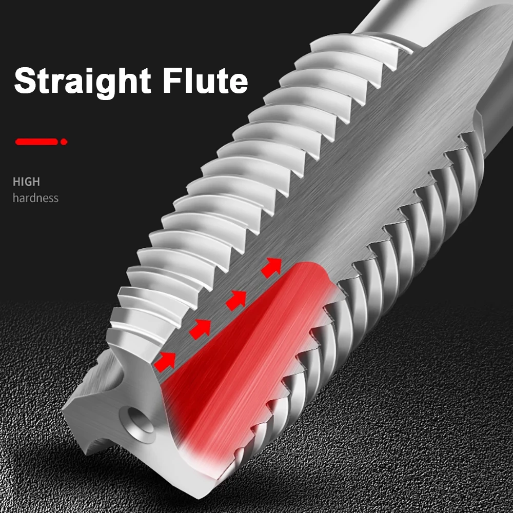 HSS دوامة الناي/الناي المستقيم المسمار خيوط الصنابير مجموعة أدوات لآلة المعادن M2 M3 M4 M5 M6 M8 M10 M12 M16 M20 M24 #2
