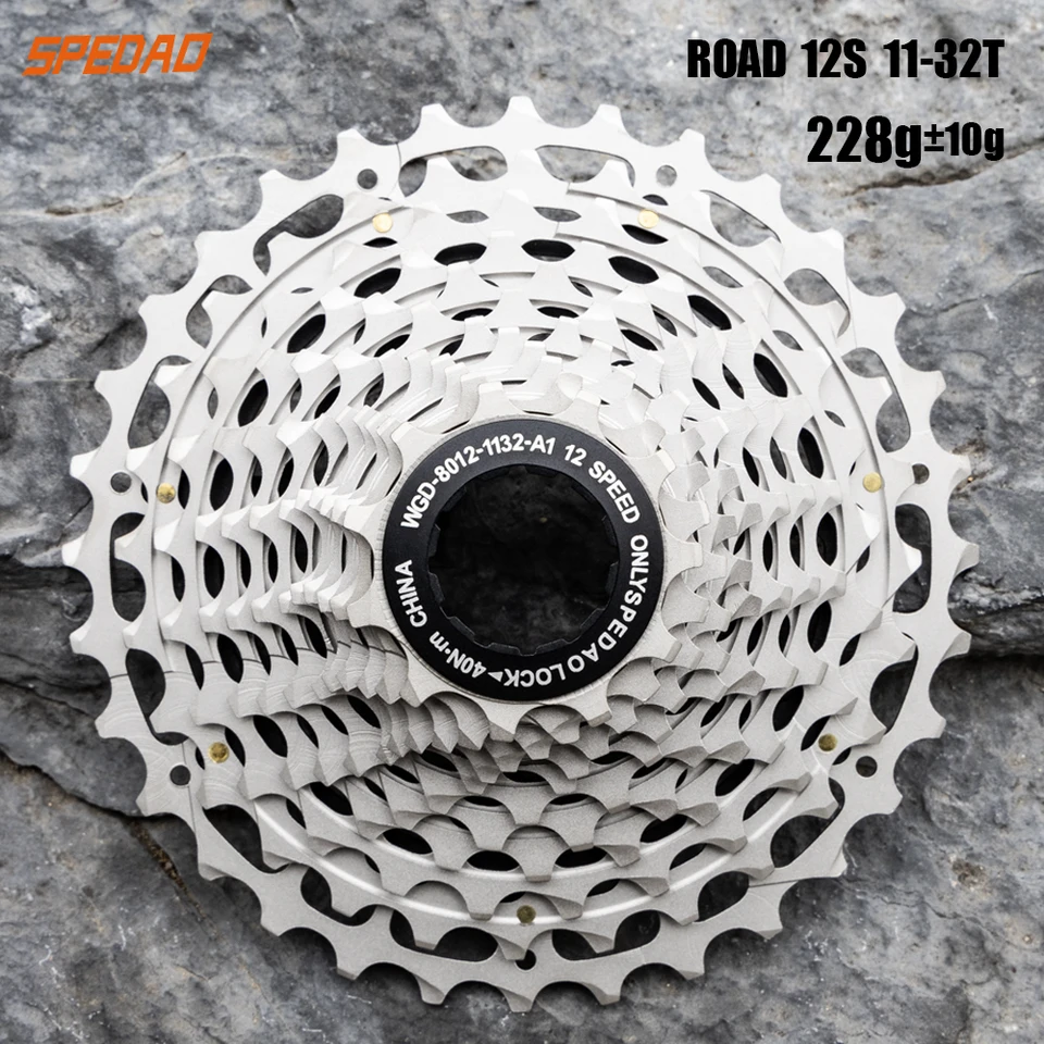 SPEDAO 12S Road Bike Cassette 11-32T Super Light CNC Freewheel 12