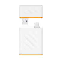 ABJZ Type-C&USB3.1 10Gbps M.2 NVME/SATA SSD Enclosure SSD Case M2 SSD External Hard Drive Case for 2230 2242 2260 2280 SSD