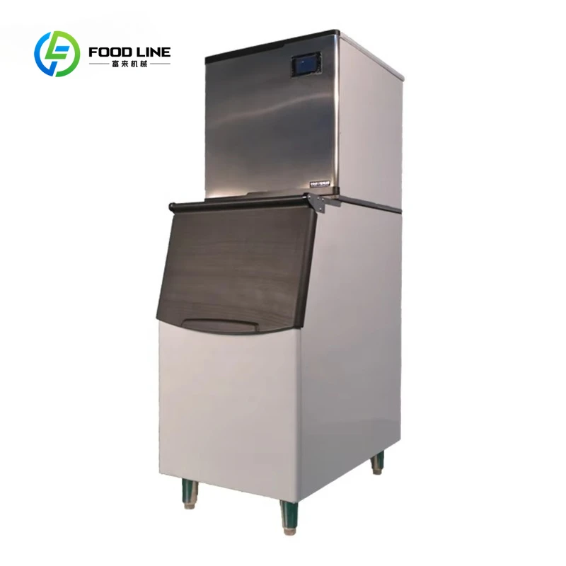 Customized Factory Direct Sale 590KG Per Day Ice Block Machine Business Ice Maker 210KG Ice Storage Capacity for Beverage Shops