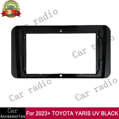 Imagen 2 del producto Para 2023 + TOYOTA YARIS UV 9 pulgadas Radio de coche Android reproductor de marco estéreo 2Din unidad principal Fascia Panel tablero cubierta