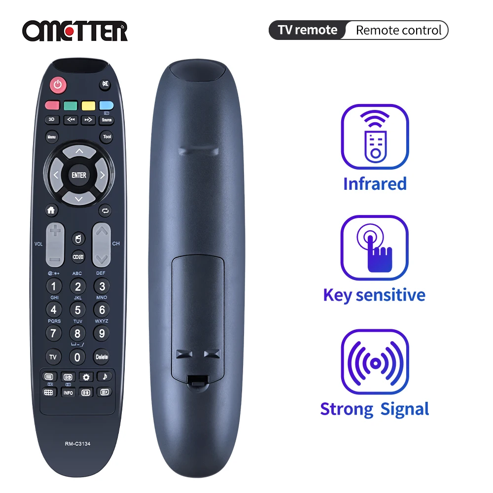 

New RM-C3134 RM C3134 For JVC Remote Control LCD LED TV