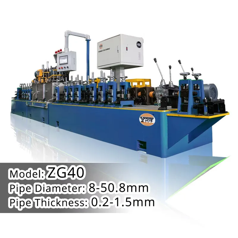 Automatic Stainless Steel Pipe And Tube Milling Machine Profile Roll Forming Machines Tube Pipe Mill Machine Plant Price