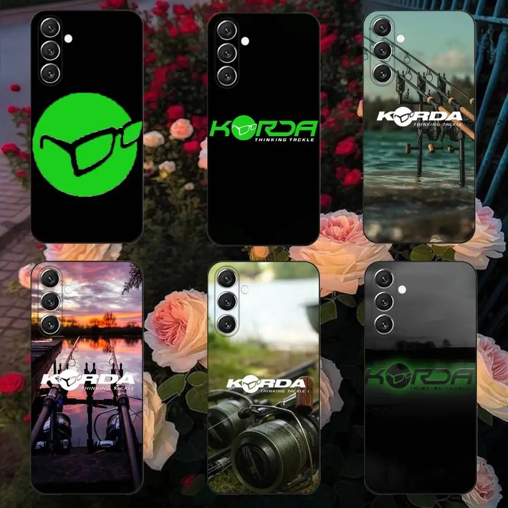 

korda fishing tackle Phone Case Phone Case For Samsung Galaxy A13,A21s,A22,A31,A32,A52,A53,A71,A80, Soft Black Shell