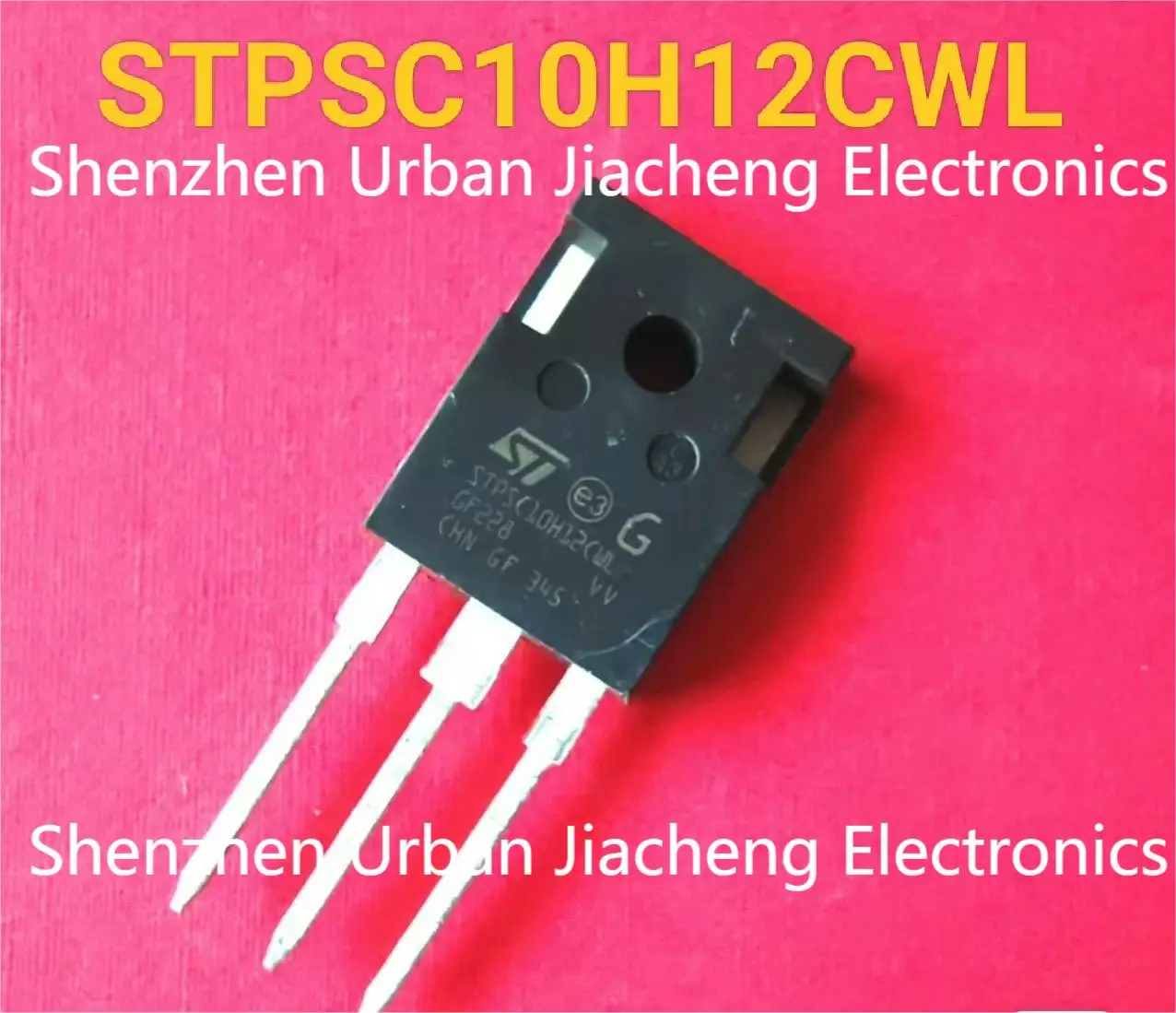 1PCS STPSC10H12CWL Siliziumkarbid-Schottky-Diode 10A1200V TO-247