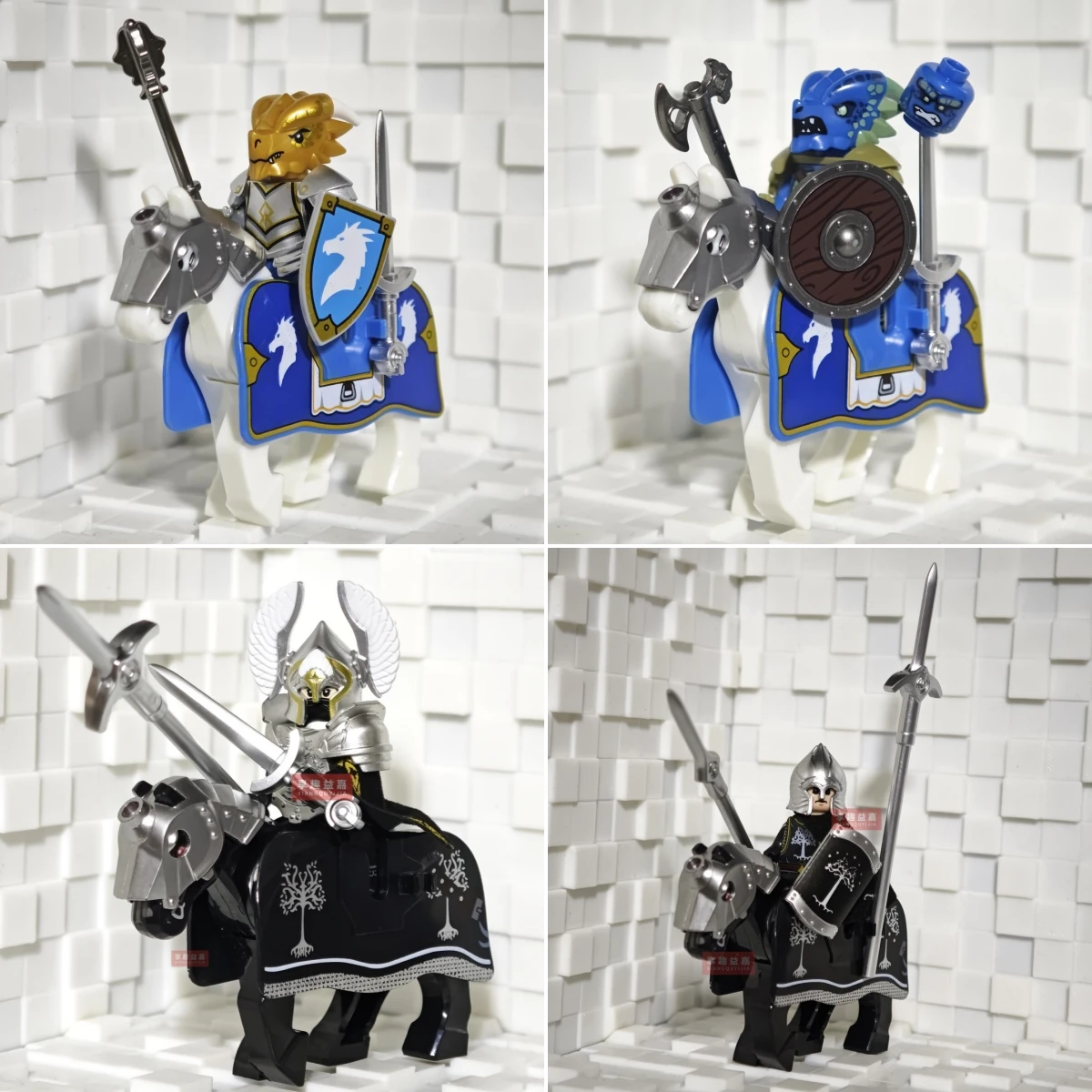 

Детские игрушки, серия Lord Rings, фигурки, солдаты Гондора, средневековые военные фигурки, модельные строительные блоки, подарки на день рождения для мальчиков