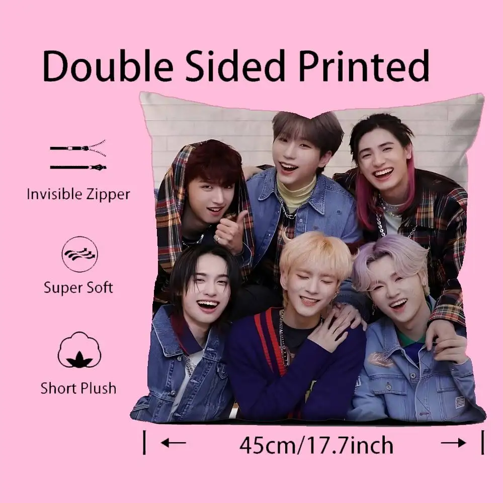 X-xdinary H-HerOes الكورية كيس وسادة نمط الطباعة المخدة غرفة المعيشة أريكة غطاء الوسادة غرفة نوم ديكور