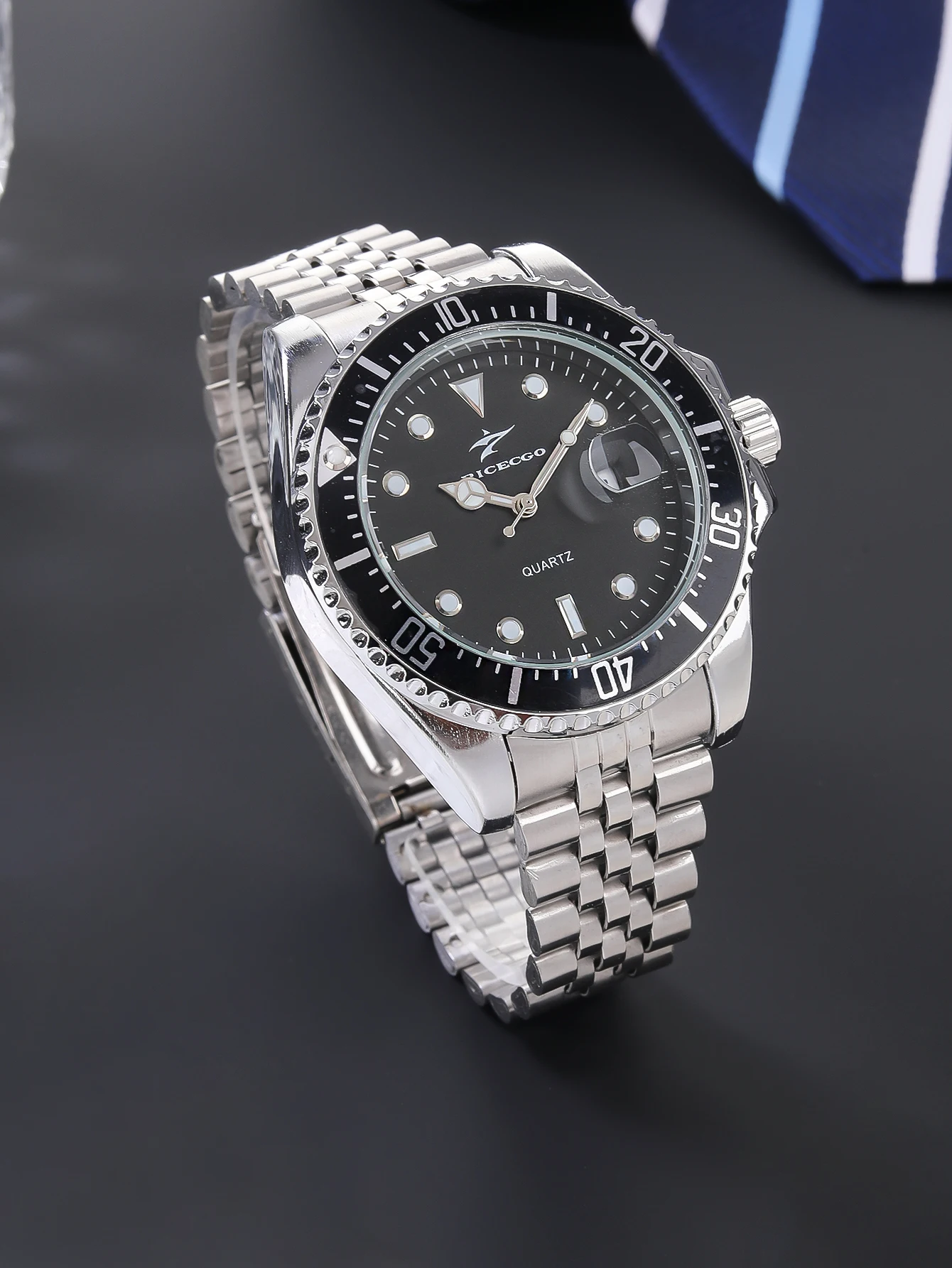 Ricecgo ファッショナブルなメンズクォーツ時計、ステン - Rolex Watch Datejust のレビューと価格