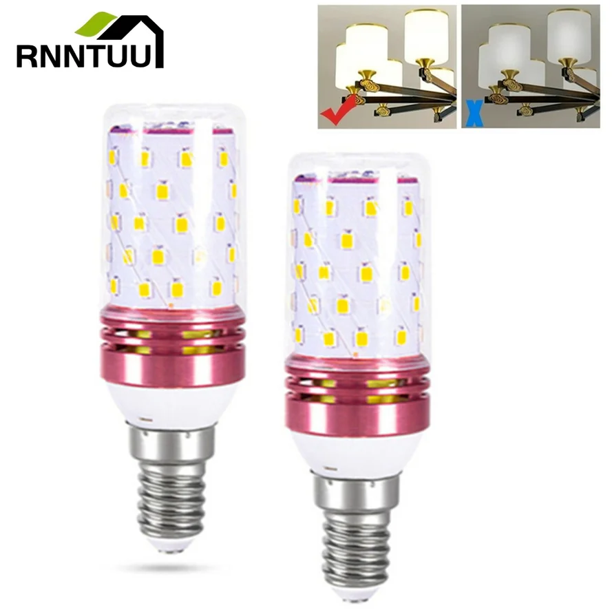 Bombillas LED E14/ E27, luces de mazorca, regulables, función de interruptor de Color de tres vías, 6000K/4500K/3000K, accesorio de iluminación para