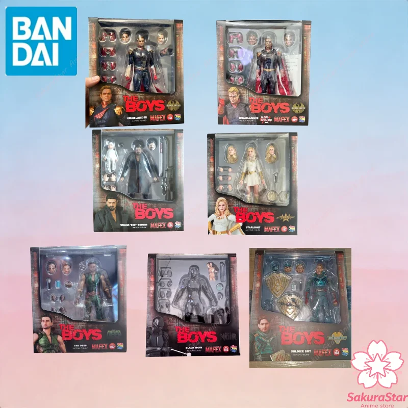 

【In Stock】Genuine MAFEX The Boys 1/12 Scale Articulated Action Figure Anime Model Collectible Decoration Gift