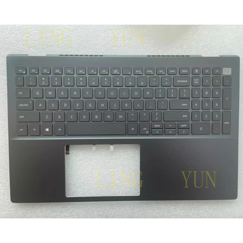 Carcasa de Reposamanos con Teclado para Laptop Dell Inspiron 5501 5502, 0P93G9
