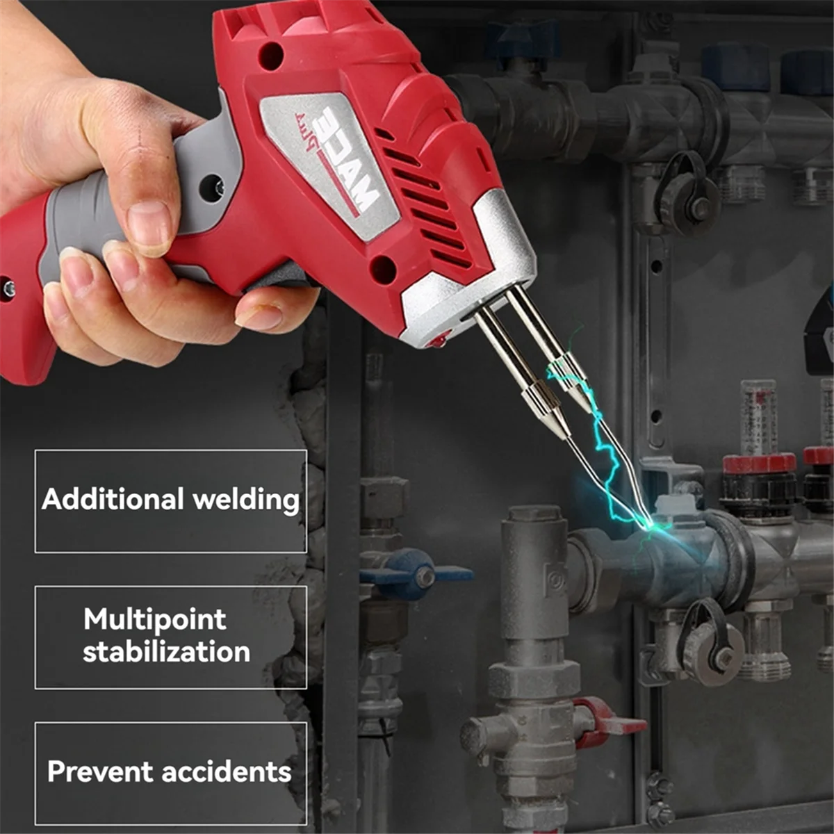 

A43M 180W Electric Soldering Iron Heating Electric Welding TooI Welding Repair Tool for Soldering Circuit Boards DIY EU Plug