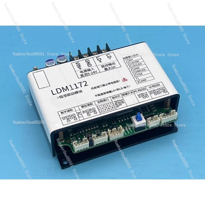 LDM1172 Semiconductor Diode Laser Constant Current Driver Module, 5A, Continuous/Pulse