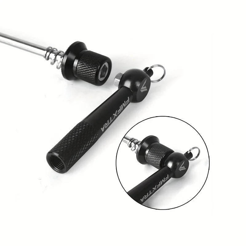 Nova alavanca de espeto de bicicleta liberação rápida qr roda bloqueio segurança anti roubo espetos para mtb mountain road ciclismo hub peças