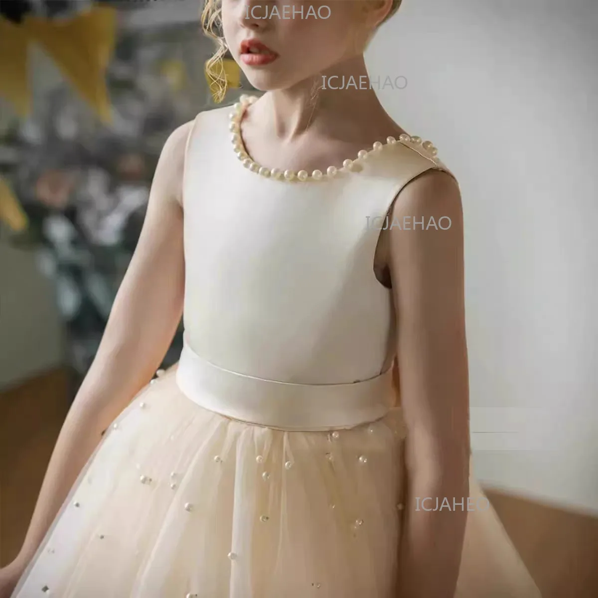

Kids Formal Dress, Simple Design Princess Skirt, New Style Dress Children's Day Evening Dress Girls Gown 2026 Princess