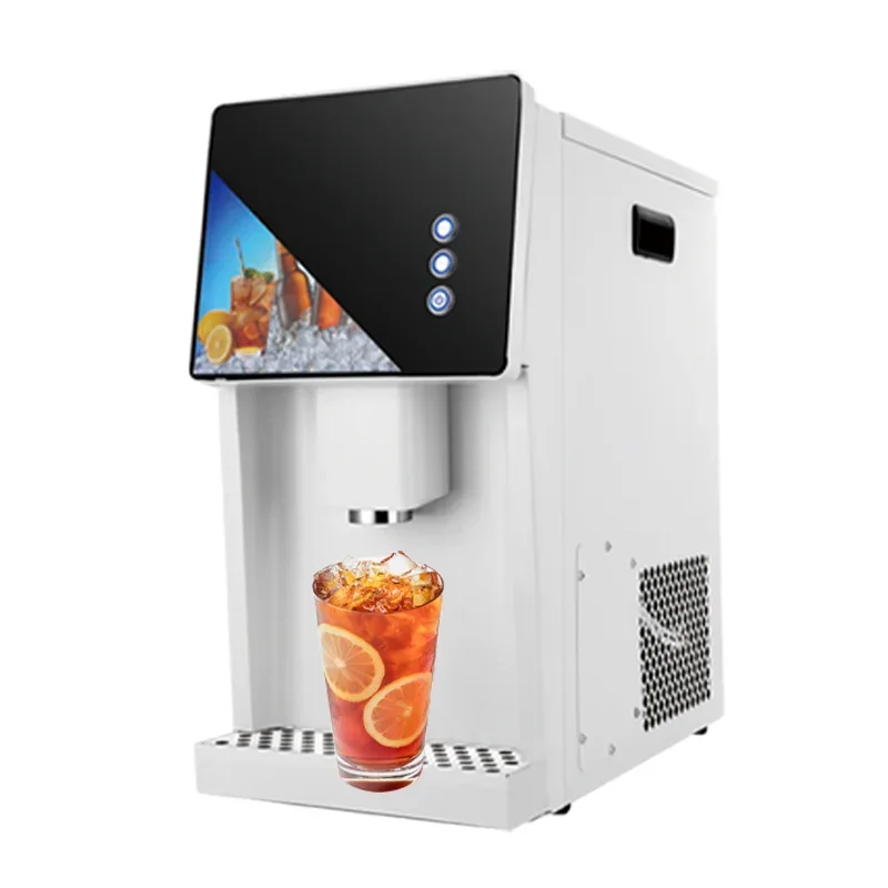 50kg/24H Ice Cube Maker Business Home Commercial Use Ice Machine 220v Nugget Ice Machine