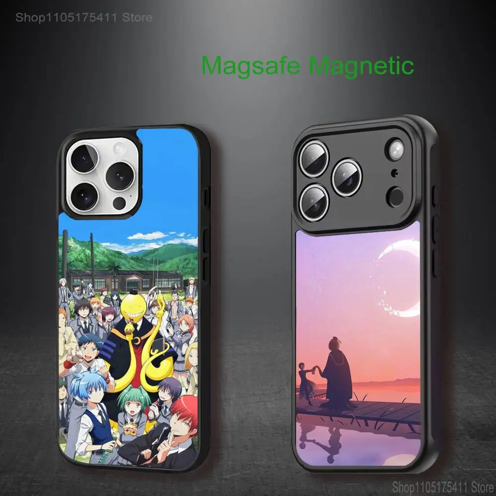 

A-Ansatsu K-Kyoushitsu Phone Case For iPhone 17,16,15,14,13,12,11,Pro,Max,Plus,Mini,SE4,E Magnetic Magsafe Wireless Charging
