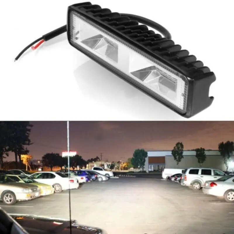 2Pcs 12V 24V Working Light 36W LED Work Light Spotlight LED Headlights for Auto Motorcycle Truck Boat Tractor Trailer Offroad