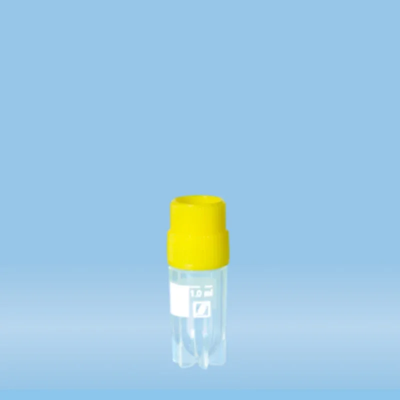 SARSTEDT CryoPure Tubes, 1.2,2 Ml, QuickSeal Screw Cap Cryo Performance Tested Chemistry Laboratory Equipment